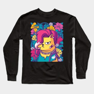 CatSoki CheekyCat Long Sleeve T-Shirt